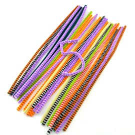 Normal Two Color Pipe Cleaners Chenille Stems