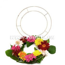 Garden Flower Floral Iron Wire Metallic Frame