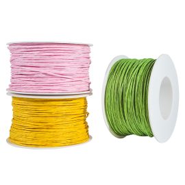 Colorful Paper Twines Rope for Handcrafts and Floral