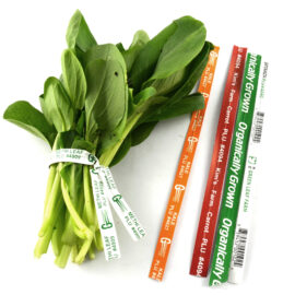 250 pcs/bundle Paper Vegetable Twist Ties