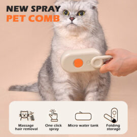 Pet Electric Spray Massage Comb