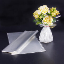 20 Sheet/Bag Transparent Flower Wrapping Paper